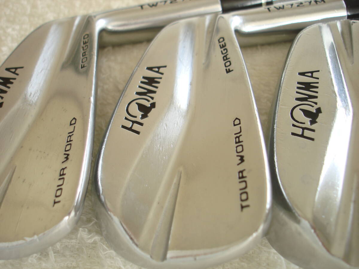 ＃ルタテラ▲本間ゴルフ TOUR WORLD TW-727M FORGED マッスル7本