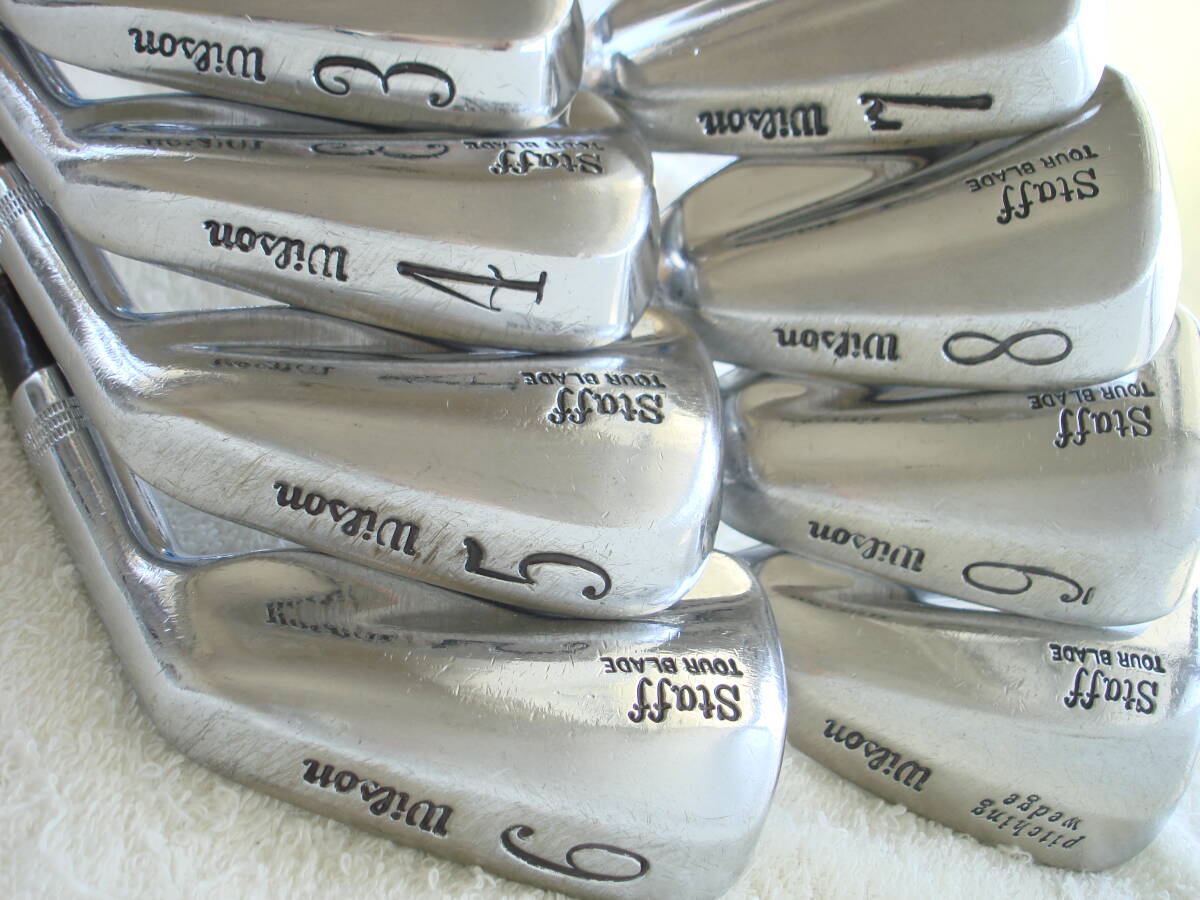 ＃GAME AT TWILIGHT▲WILSON STAFF TOUR BLADE MB-FORGED 8本set