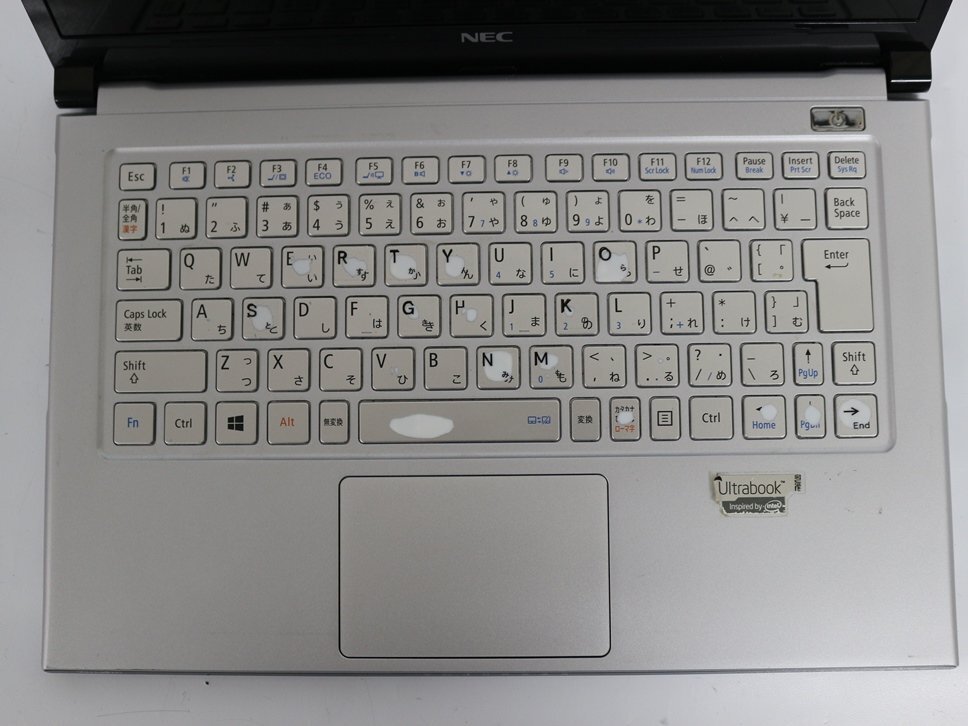 ジャンク品 ノートパソコン 13.3インチ NEC VersaPro VG-G VK18TG-G Core i5第3世代 4GB SSD無 HDMI対応 USB3.0対応 起動確認済_画像3