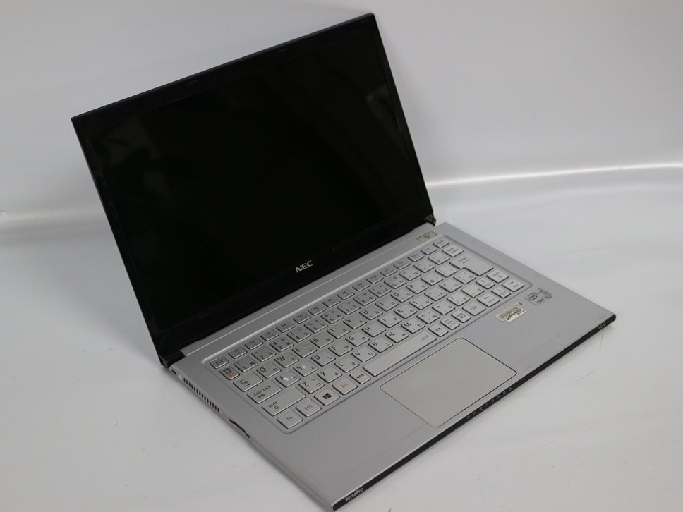 ジャンク品 ノートパソコン 13.3インチ NEC VersaPro VG-G PC-VK18TGZNG Core i5第3世代 4GB SSD無 HDMI対応 USB2.0,3.0対応 起動確認済_画像1