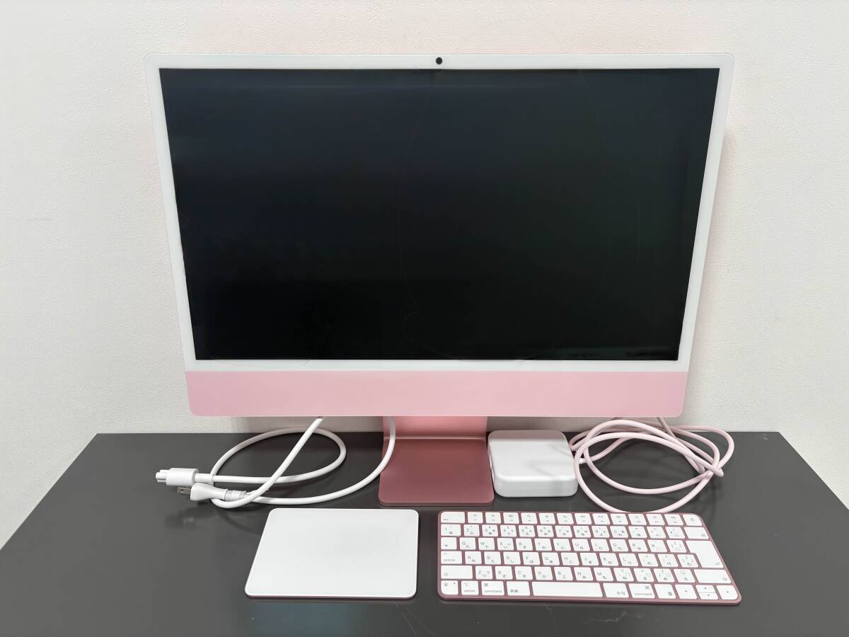 極美品】Apple iMac 24インチ M4 メモリ2024モデル 16GB 極美品】Apple iMac 24インチ M4 メモリ2024モデル 16GB