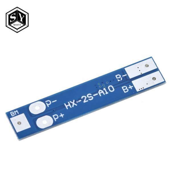 18650リチウムバッテリー充電器保護(hù)ボード 8.4v 2s 7.4v 8A リチウムイオン 過(guò)充電/過(guò)放電保護(hù)リチウム電池　即納 E