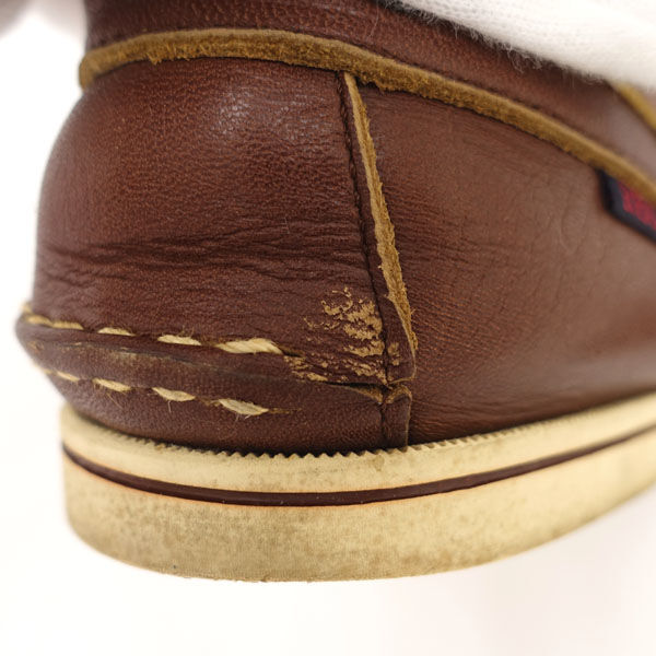 ★ リーガル デッキシューズ レザー ブラウン 22cm 8038 (0220498048)
