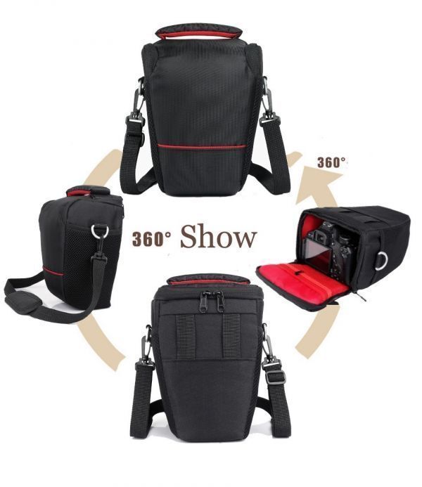CHQ293#新品 カメラバッグ カメラレンズバッグ 一眼レフカメラバッグ キヤノン1300D 200D 77D 750D カメラケース ショルダーバッグ 2色