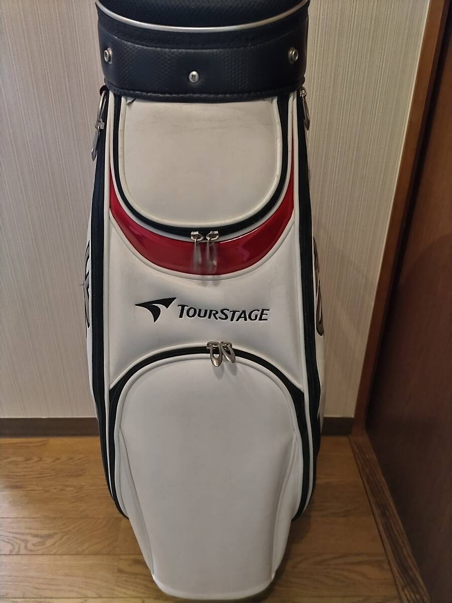 ブリヂストン TOURSTAGE ツアーステージ キャディバッグ ゴルフ