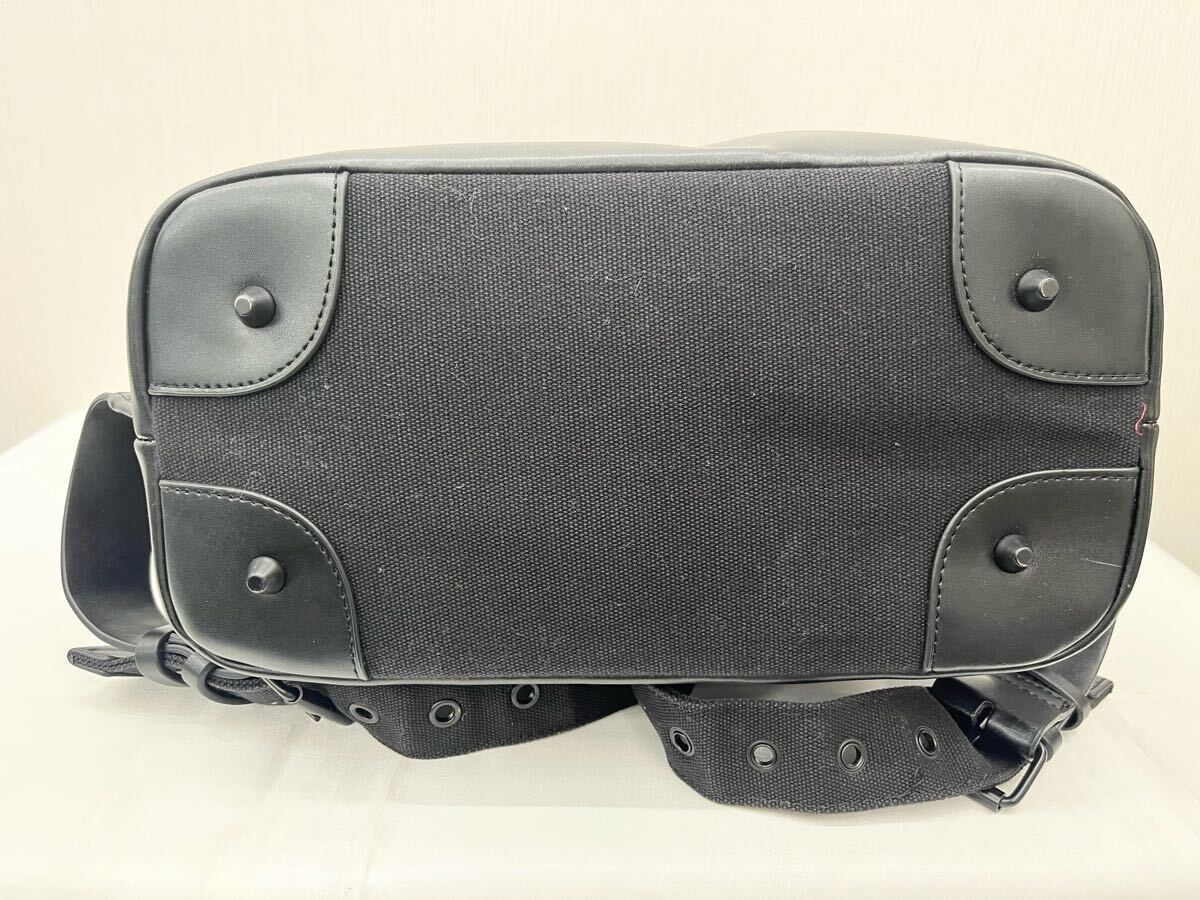 GASTONLUGA ガストンルーガ リュックサック ブラック 〇相応に美品です..._画像7