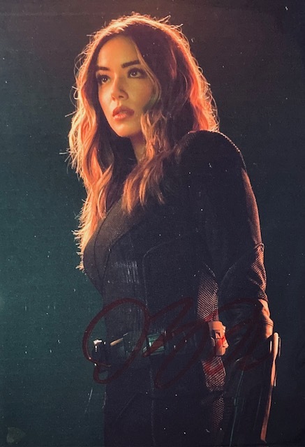 エージェント・オブ・シールド　クロエ・ベネット 直筆サイン入り写真 ナッシュビル スノーベイビー Nashville_画像1