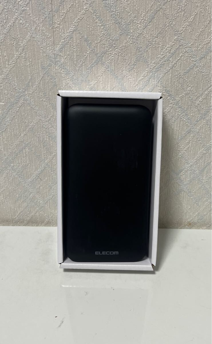 705i0824 エレコム モバイルバッテリー 20000mAh 合計75W / 65W (単ポート) USB PD対応 3ポート Type-C×2 USB-A×1 C-Cケーブル付属