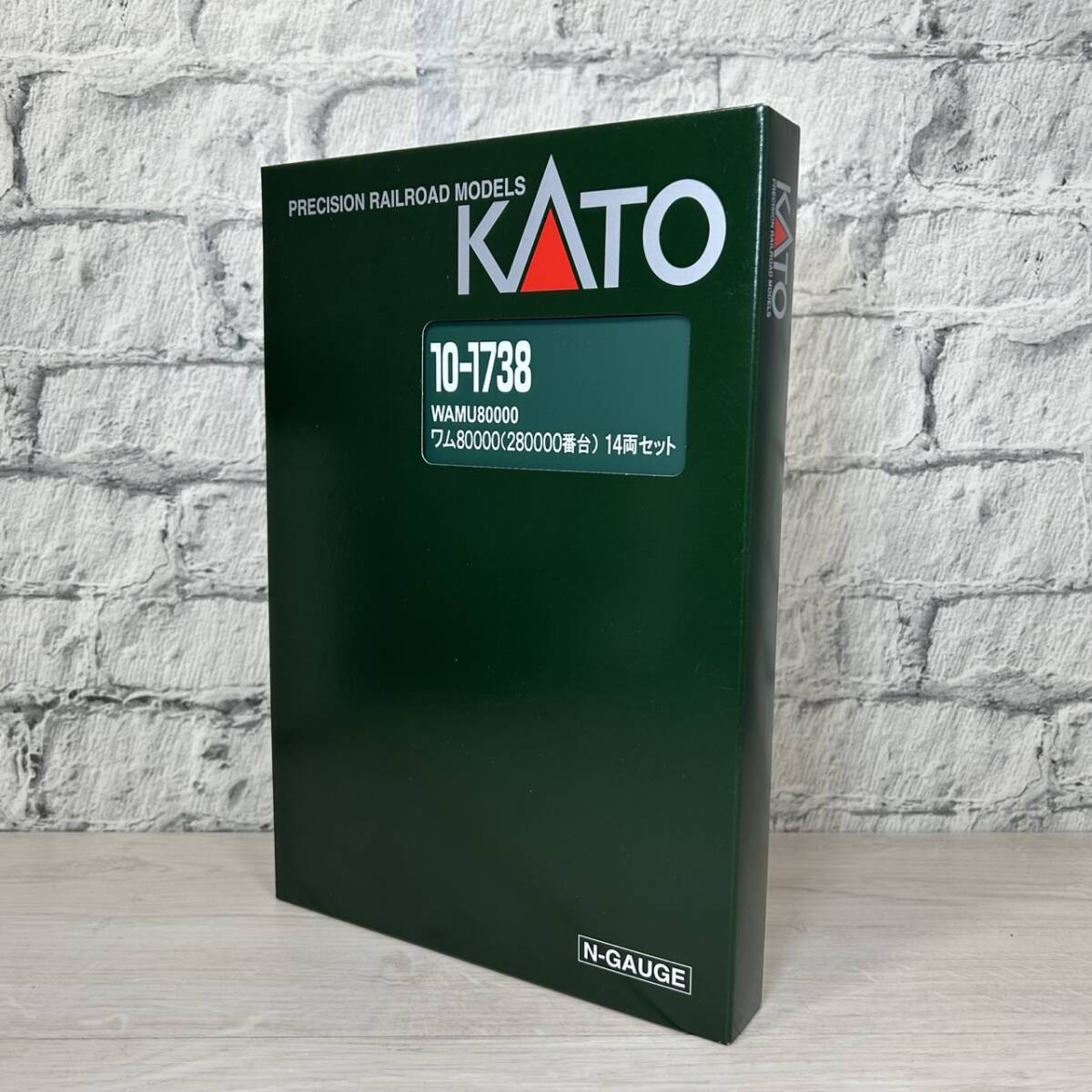 【YH-2565】未使用品 KATO カトー Nゲージ 10-1738 ワム80000(280000) 14両セット 列車 電車 おもちゃ 箱付き