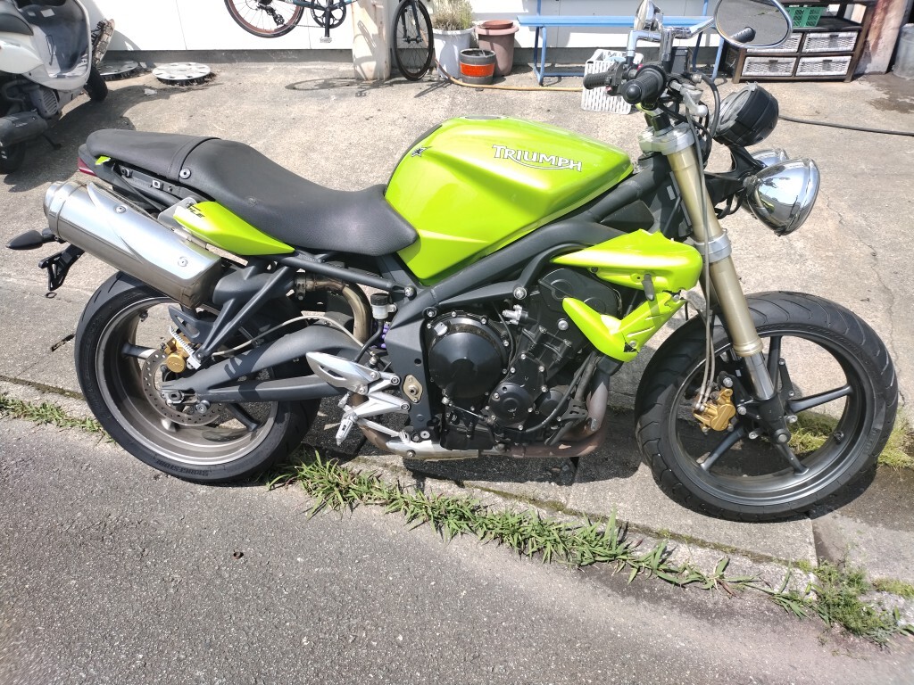 ★ トライアンフ Triumph ストリートトリプル  STREET TRIPLE 純正スターターリレー セルモーターリレー 作動確認済み 動画あり_画像5