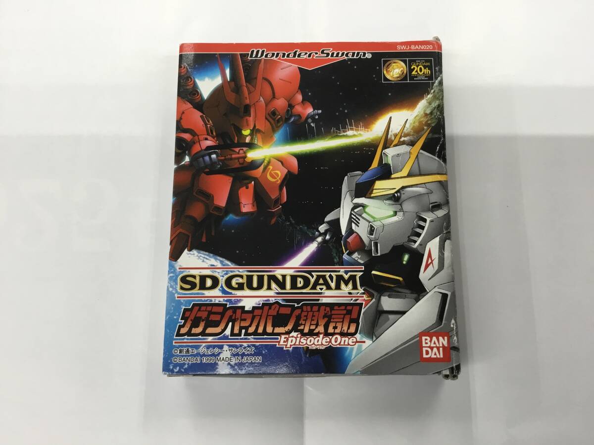 即決★掃除済み★箱付　説明書付★ワンダースワン★ SDガンダム ガシャポン戦記 ②