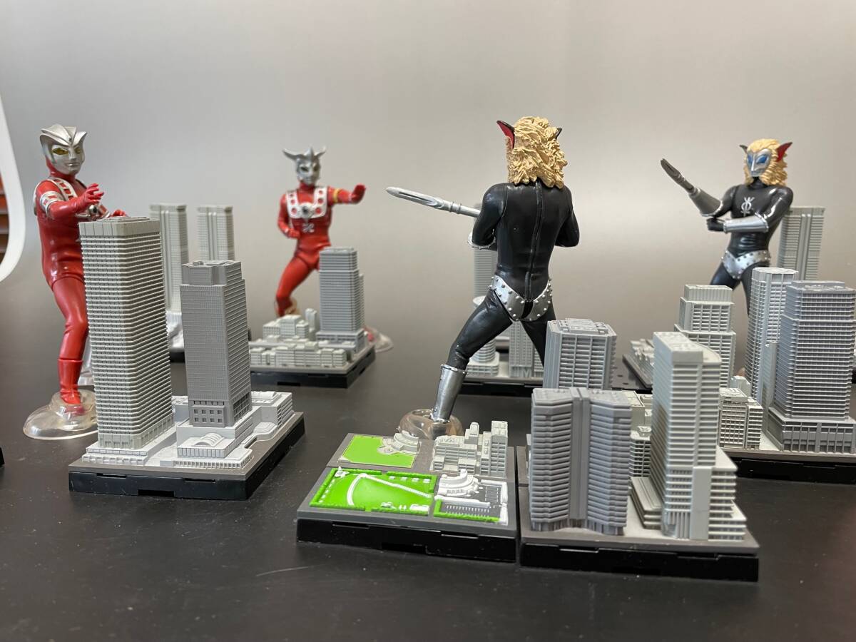 BANDAI - ジオラマ アルティメットルミナス シリーズ建物 大量の