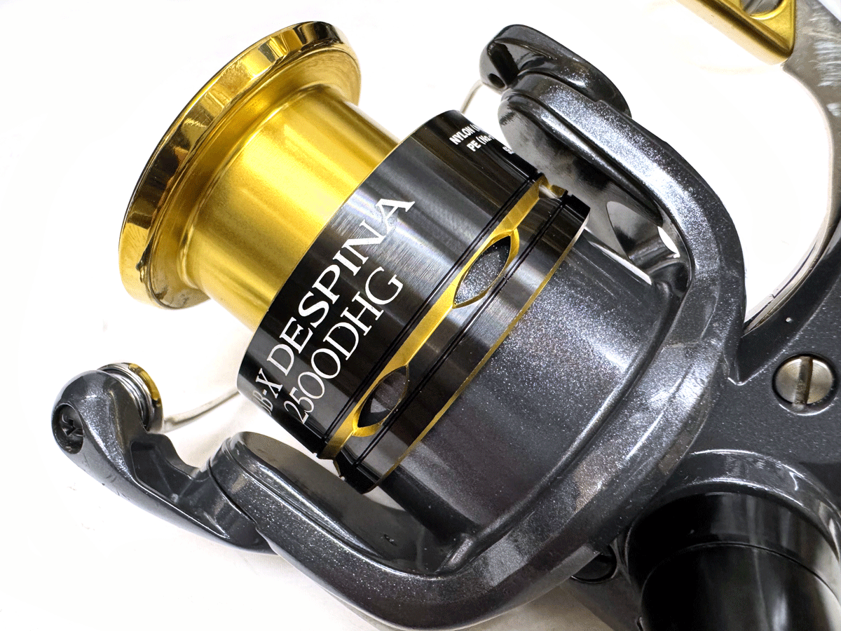 シマノ 11BB-X デスピナ 2500DHG SHIMANO 11 BB-X DESPINA レバーブレーキ スピニングリール JAPAN 日本制 検 ファイヤブラッド ISO