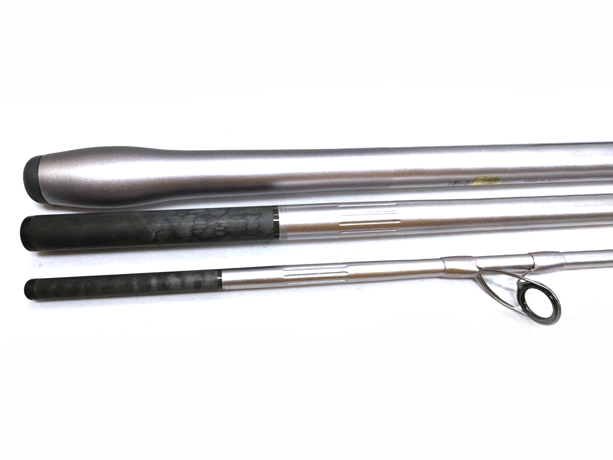 ★超美品★ シマノ 11スピンパワー 385CX 并継 SHIMANO SPINPOWER 投げ竿 JAPAN 検 AX BX FX DX ツインパワー キススペシャル プロサーフ