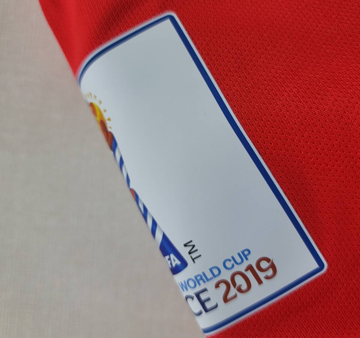 18-19 韓國女子代表(H)＃7 李 珉娥 イ?ミナ Lee Mina 半袖 nike 2019WorldCup仕様 M