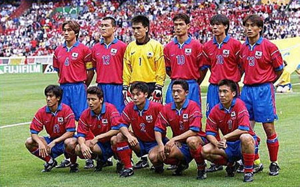 98W杯 韓國(guó) Korea KFA(H)＃20 洪明甫(ホン?ミョンボ) M B HONG nike正規(guī) 1998 WC仕様 L