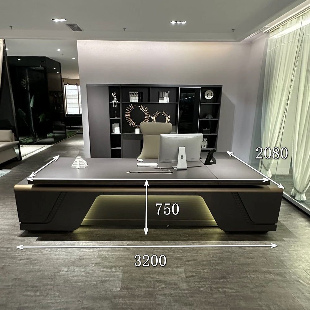 【送料無(wú)料】豪華！新品 大型 高級(jí) オーナーデスク パソコンデスク 社長(zhǎng)機(jī) 社長(zhǎng)デスク エグゼクティブデスク プレジデントデスク PCデスク