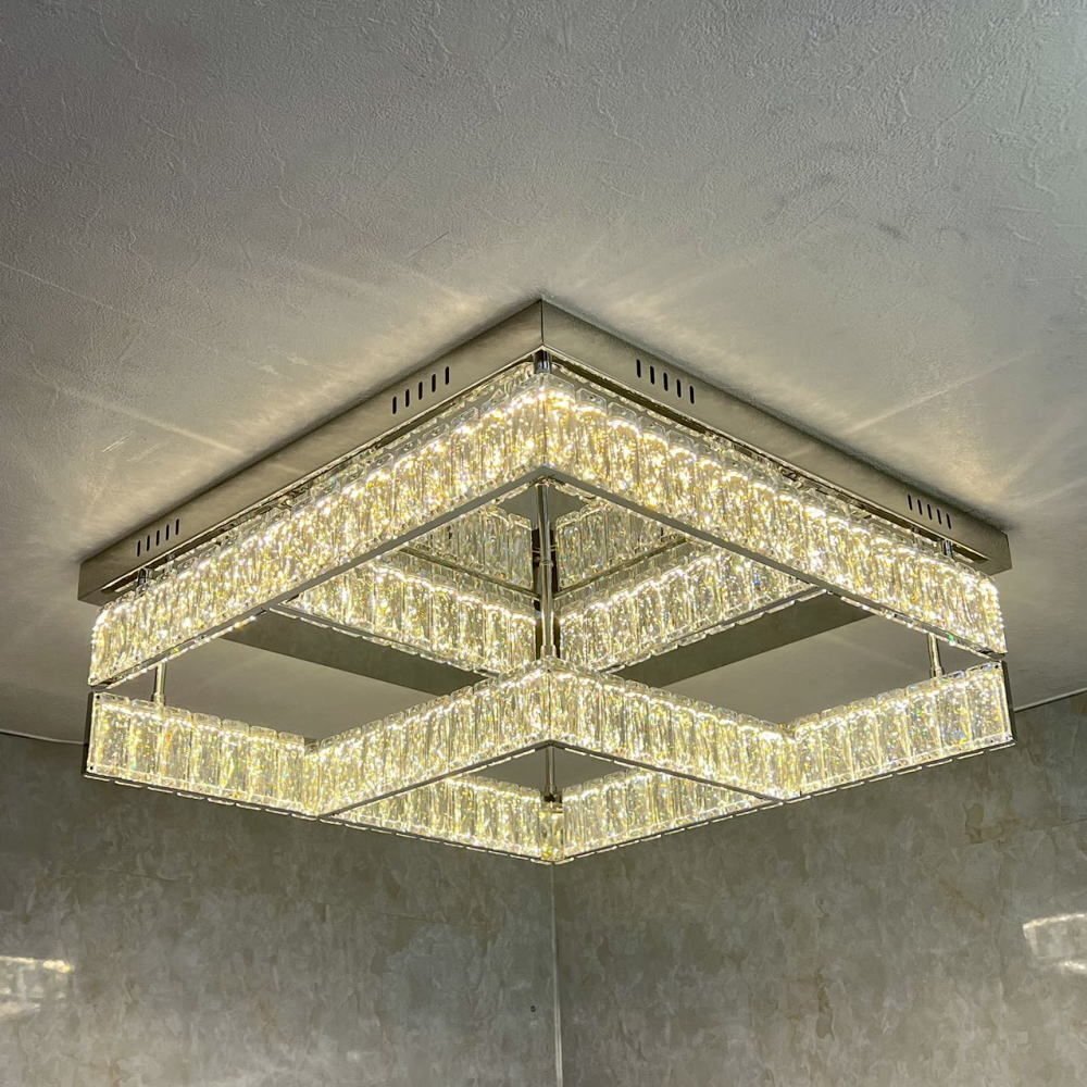 [LED имеется ] новый товар crystal люстра потолочный светильник style свет & тонировка с дистанционным пультом LED современный бесплатная доставка led дешевый Северная Европа 6 татами 8 татами 10 татами 