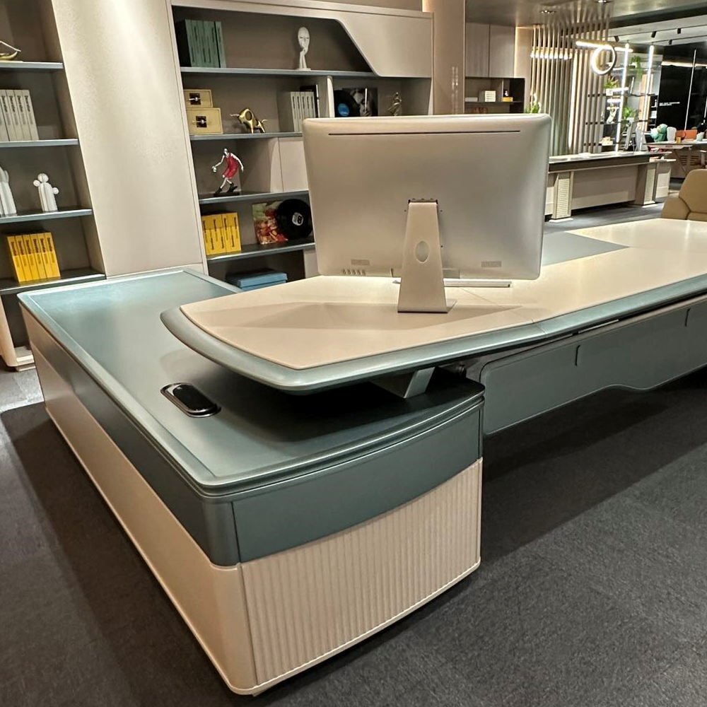【送料無料】豪華！新品 大型 高級 オーナーデスク パソコンデスク 社長機 社長デスク エグゼクティブデスク プレジデントデスク PCデスク