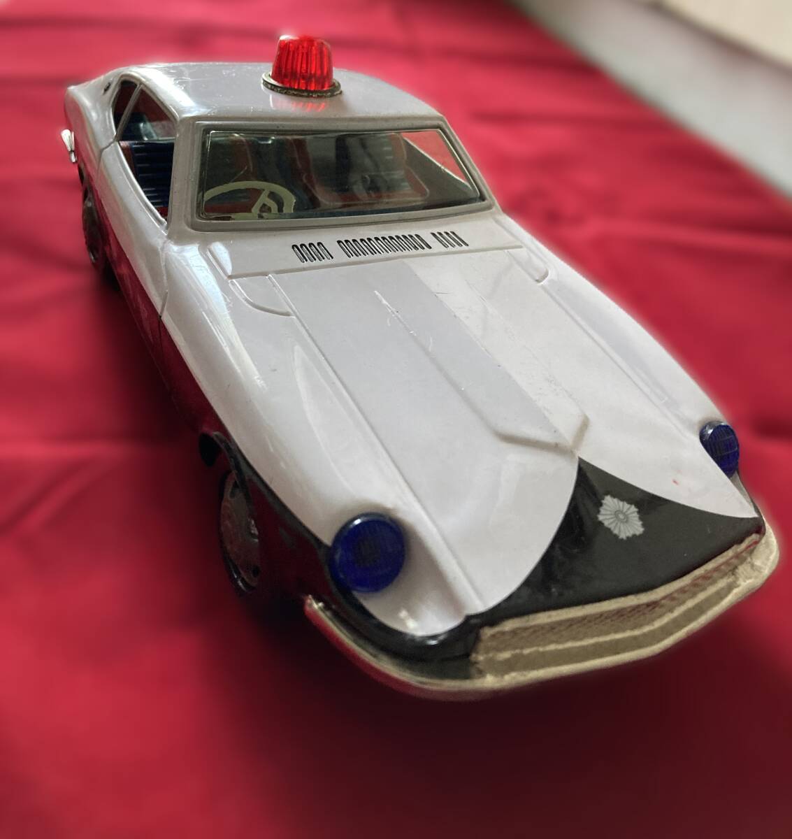 イチコーパトロールカー　箱付き Yahoo!オークション - イチコー フェアレディZパトカー ブリキ