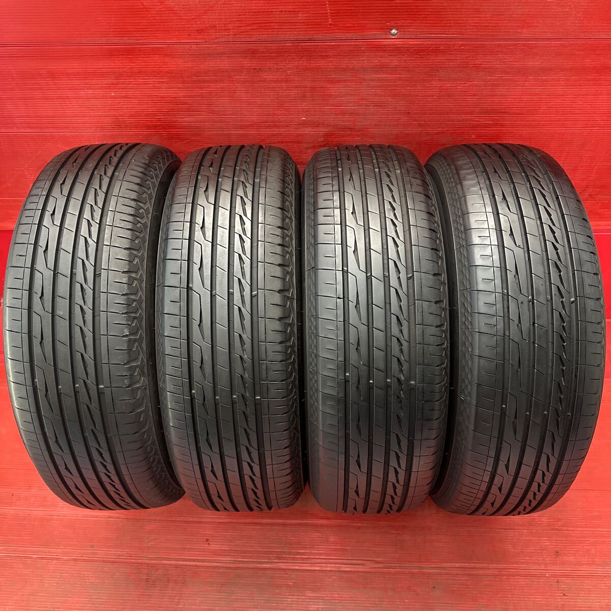 215/65R16(98H)BRIDGESTONE ALENZA KX100 215/65-16 ブリジストン アレンザ 2023年国産 バリ山 4本セット アルファード _画像1