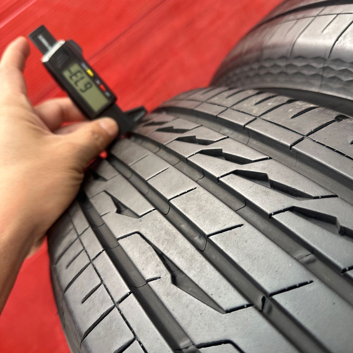 215/65R16(98H)BRIDGESTONE ALENZA KX100 215/65-16 ブリジストン アレンザ 2023年国産 バリ山 4本セット アルファード _画像2