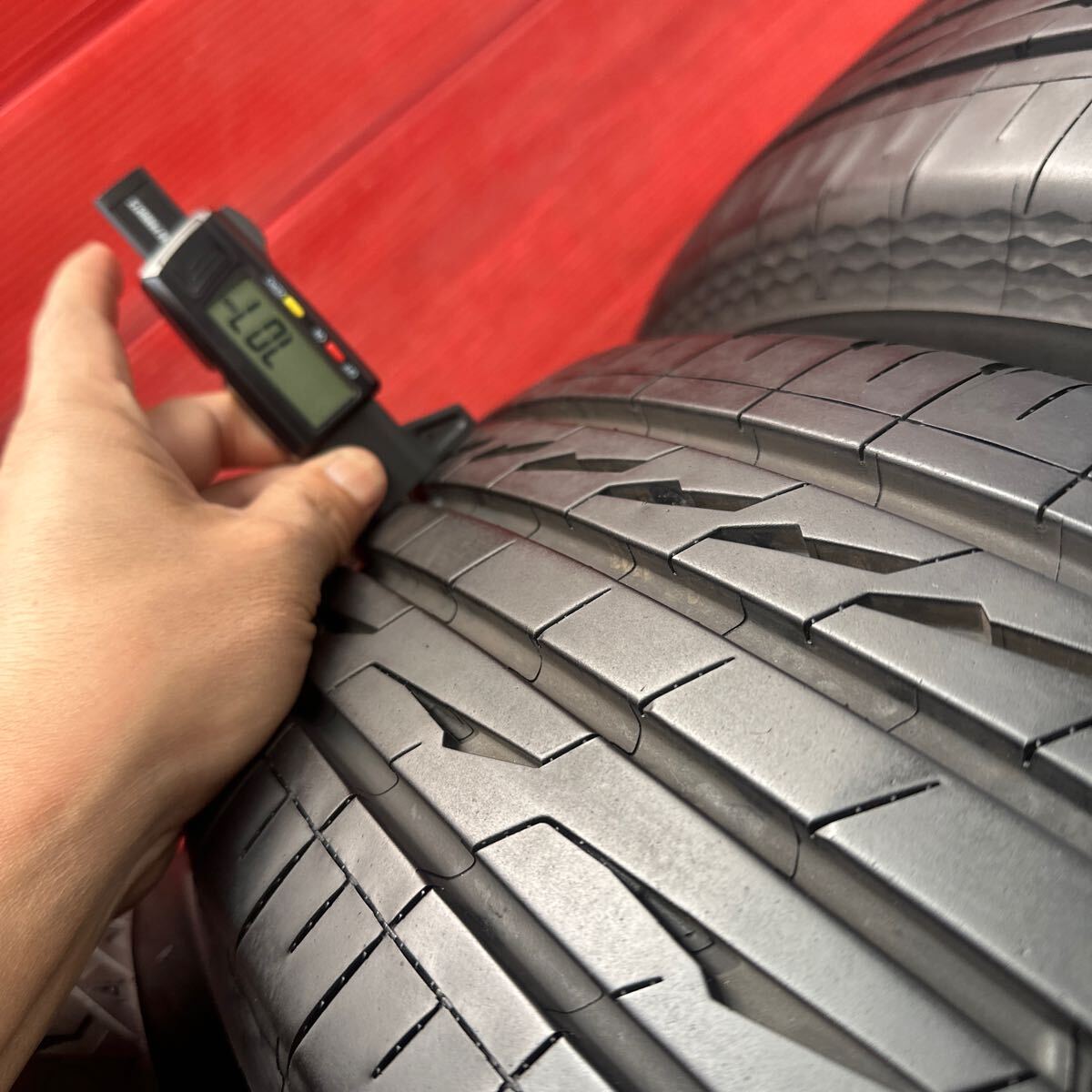 215/65R16(98H)BRIDGESTONE ALENZA KX100 215/65-16 ブリジストン アレンザ 2023年国産 バリ山 4本セット アルファード _画像4