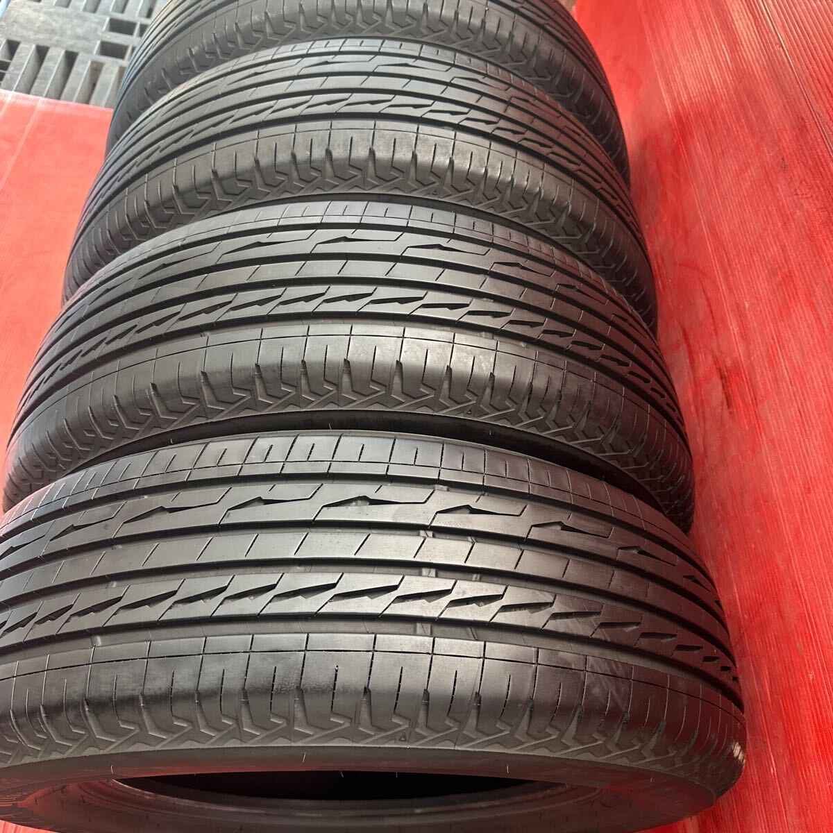 215/65R16(98H)BRIDGESTONE ALENZA KX100 215/65-16 ブリジストン アレンザ 2023年国産 バリ山 4本セット アルファード _画像6