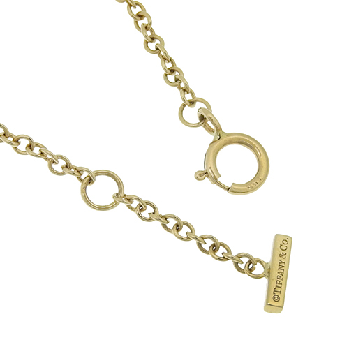 TIFFANY&Co.(ティファニー) スマイルブレスレット K18 イエローゴールド YG ブレスレット レディース 40802129429【アラモード】【ES】
