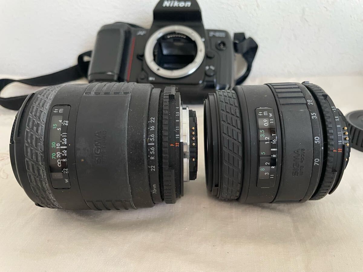 * Junk *Nikon Nikon камера F-801 SIGMA линзы фильтр пленочный фотоаппарат совместно 