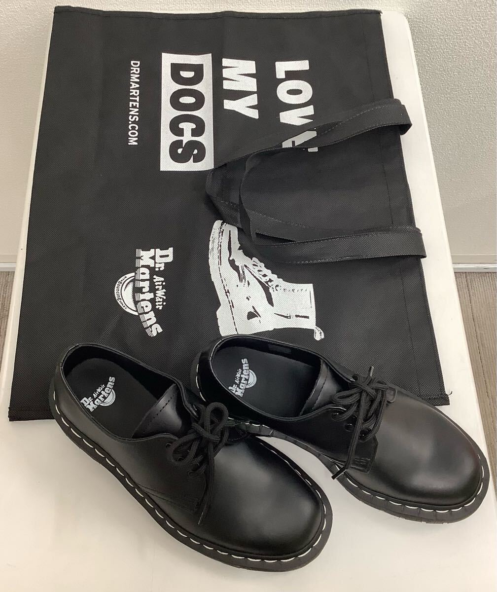 ★507 Dr.Martens 24.5㎝　 ブラック　 レザー　 黒　 革製　レディース　ドクター　マーチン　UK5_画像1