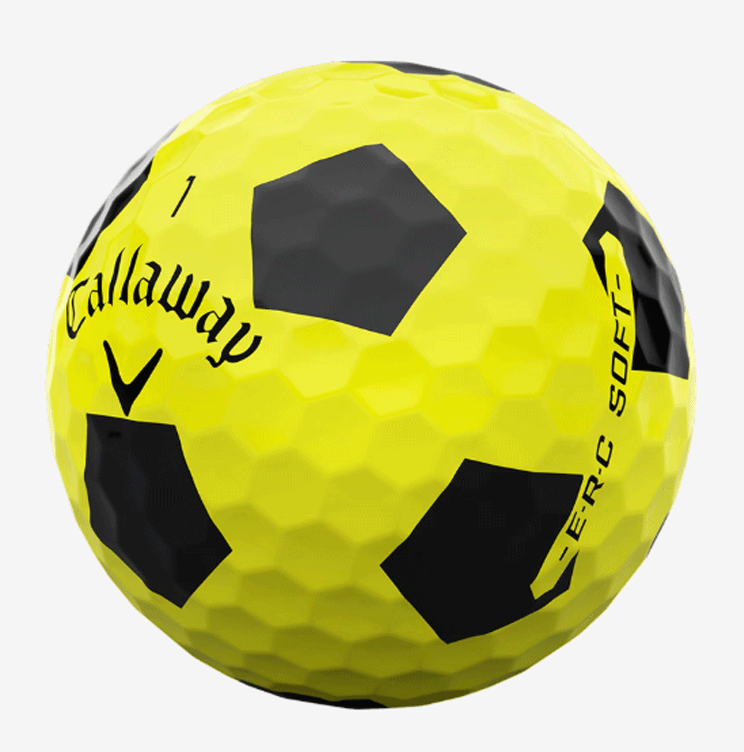  новый товар #2025.5# ограниченное количество # Callaway #ERC SOFT TRUVIS# желтый | черный #2 дюжина #AI в зависимости разработка * проект осуществлен мяч # стандартный товар 