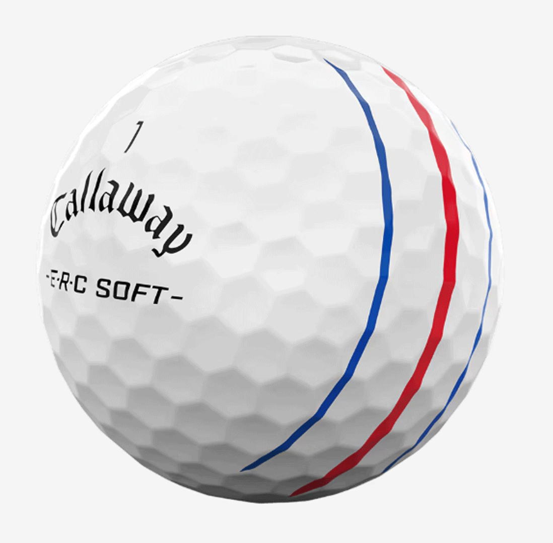 新品■2025.2■キャロウェイ■ERC SOFT■トリプルトラック■ホワイト■２ダース■約2000萬を超える設(shè)計(jì)から生まれた■正規(guī)品