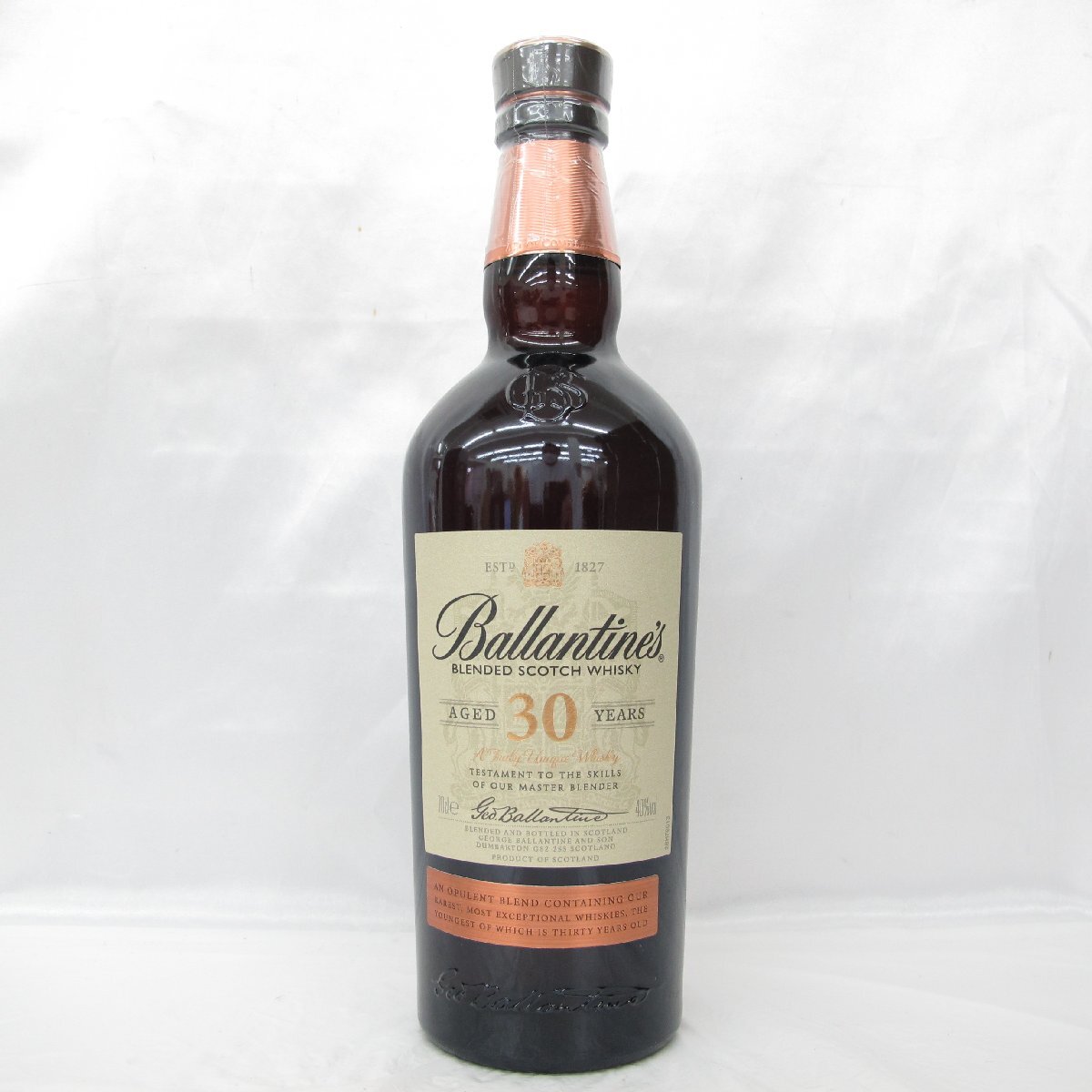 未開栓】Ballantine's バランタイン 30年 ブレンデッド