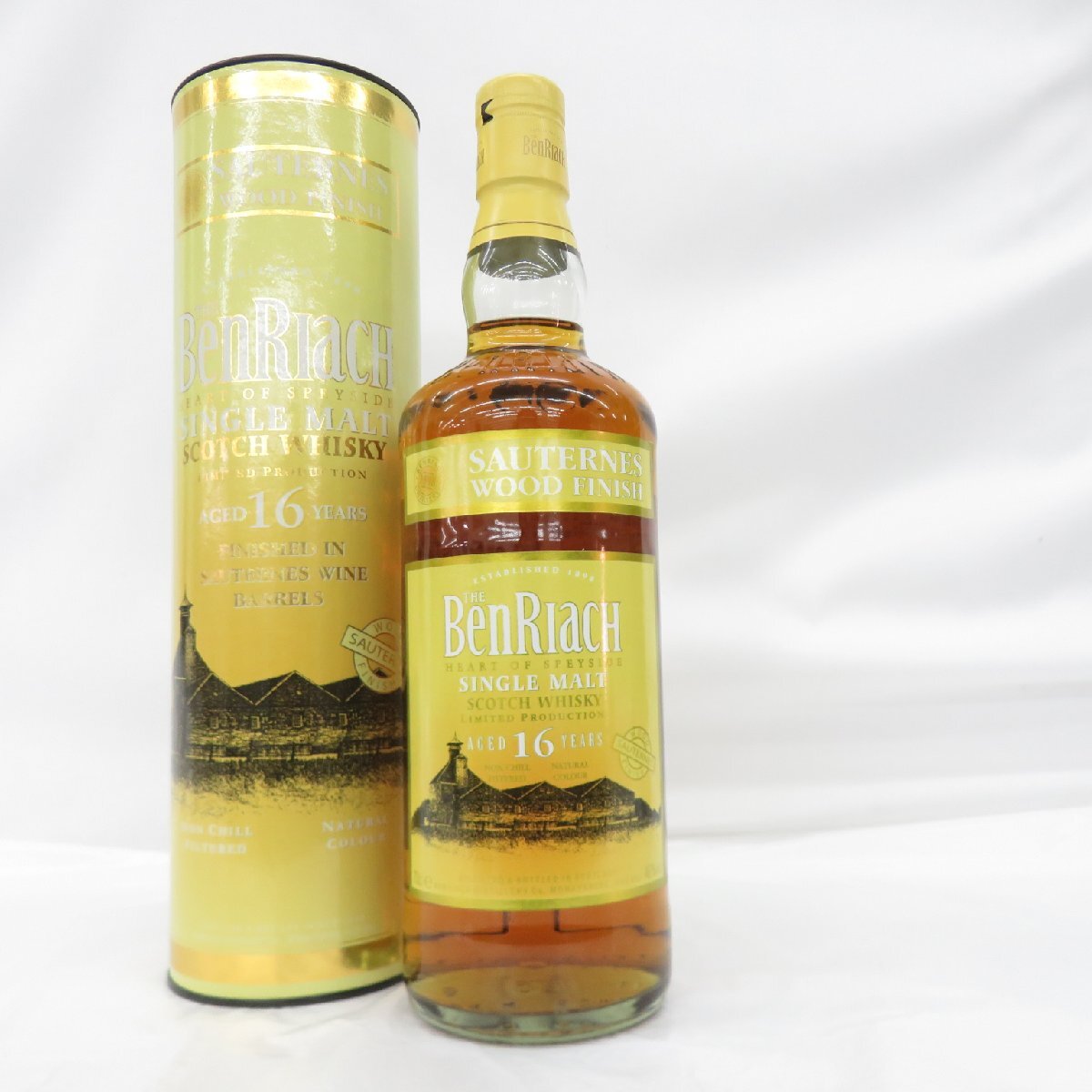 【未開栓】BENRIACH ベンリアック 16年 ソーテルヌウッドフィニッシュ シングルモルト ウイスキー 700ml 46％ 箱付 11846103 0513
