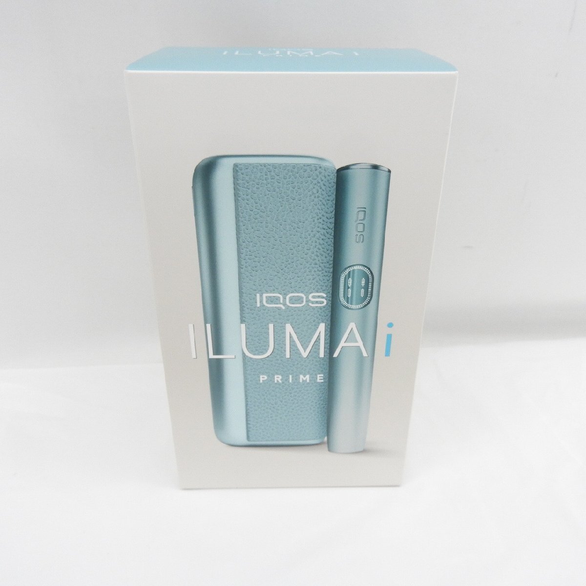 【未開封/未使用品】IQOS ILUMA i Prime アイコス イルマ アイ プライム ブリーズブルー 電子タバコ シリアル登録不明 11843055 0513