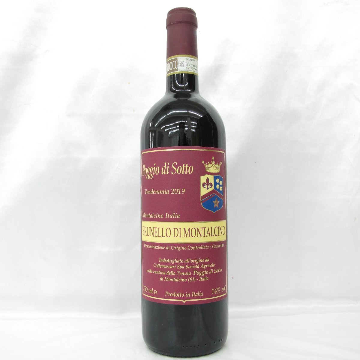 【未開栓】Poggio di Sotto ポッジョ・ディ・ソット ブルネッロ・ディ・モンタルチーノ 2019 赤 ワイン 750ml 14% 11845494 0512