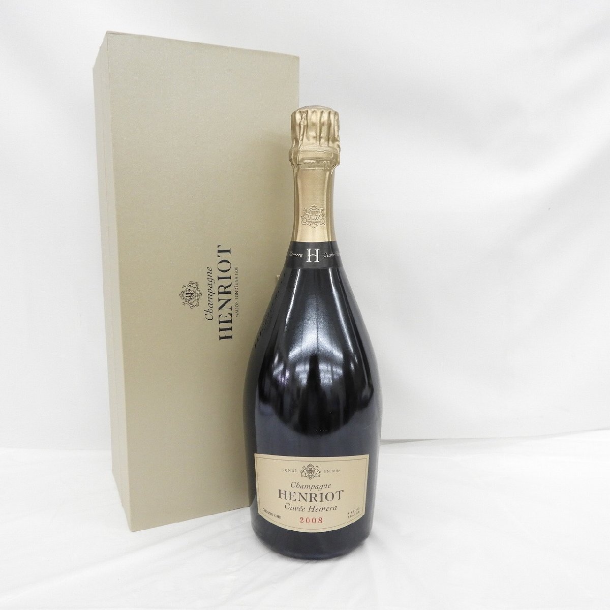 【未開栓】HENRIOT CUVEE HEMERA アンリオ キュヴェ エメラ 2008 シャンパン 750ml 12% 11840866 0512