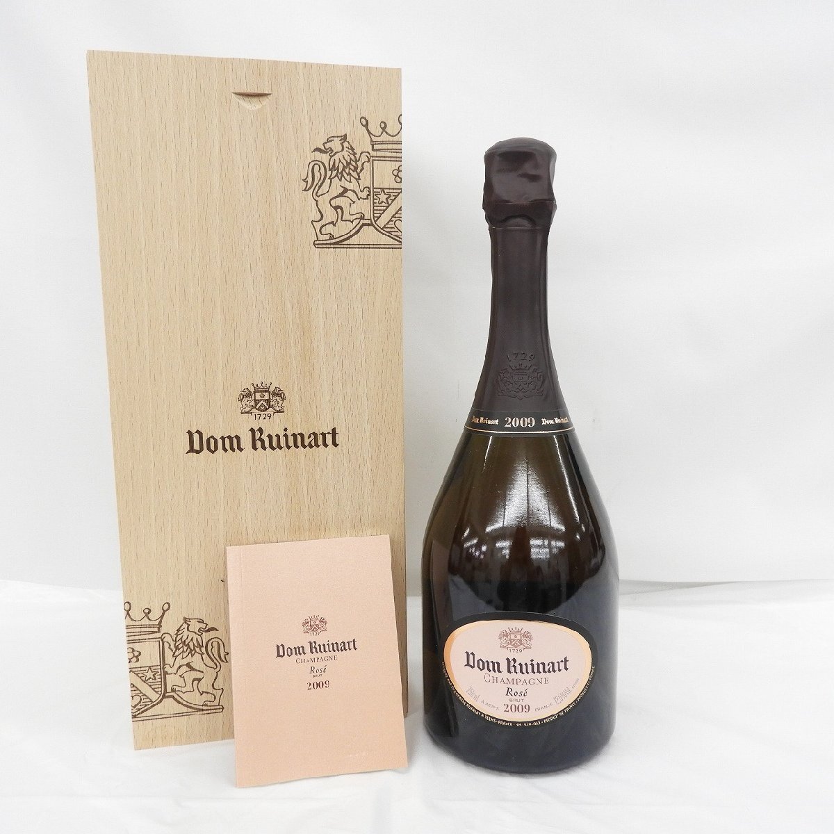 【未開栓】DOM RUINART ドン・ルイナール ロゼ 2009 シャンパン 750ml 12.5% 箱付 11846803 0512