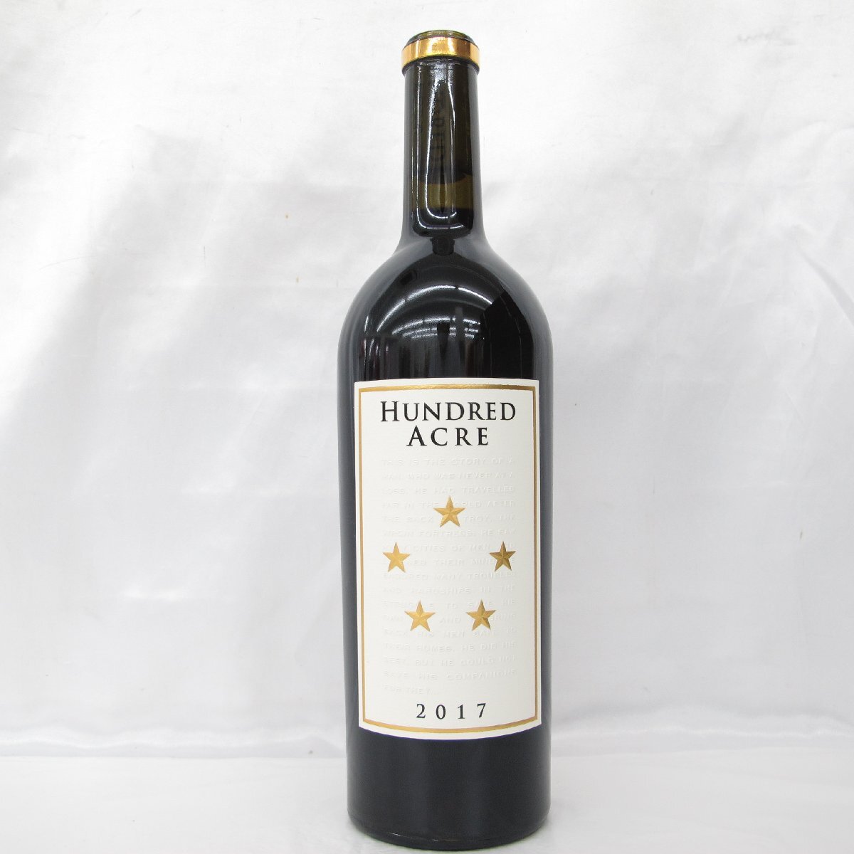 【未開栓】HUNDRED ACRE ハンドレッド・エーカー アーク・ヴィンヤード 2017 赤 ワイン 750ml 15.5% 11840765 0513