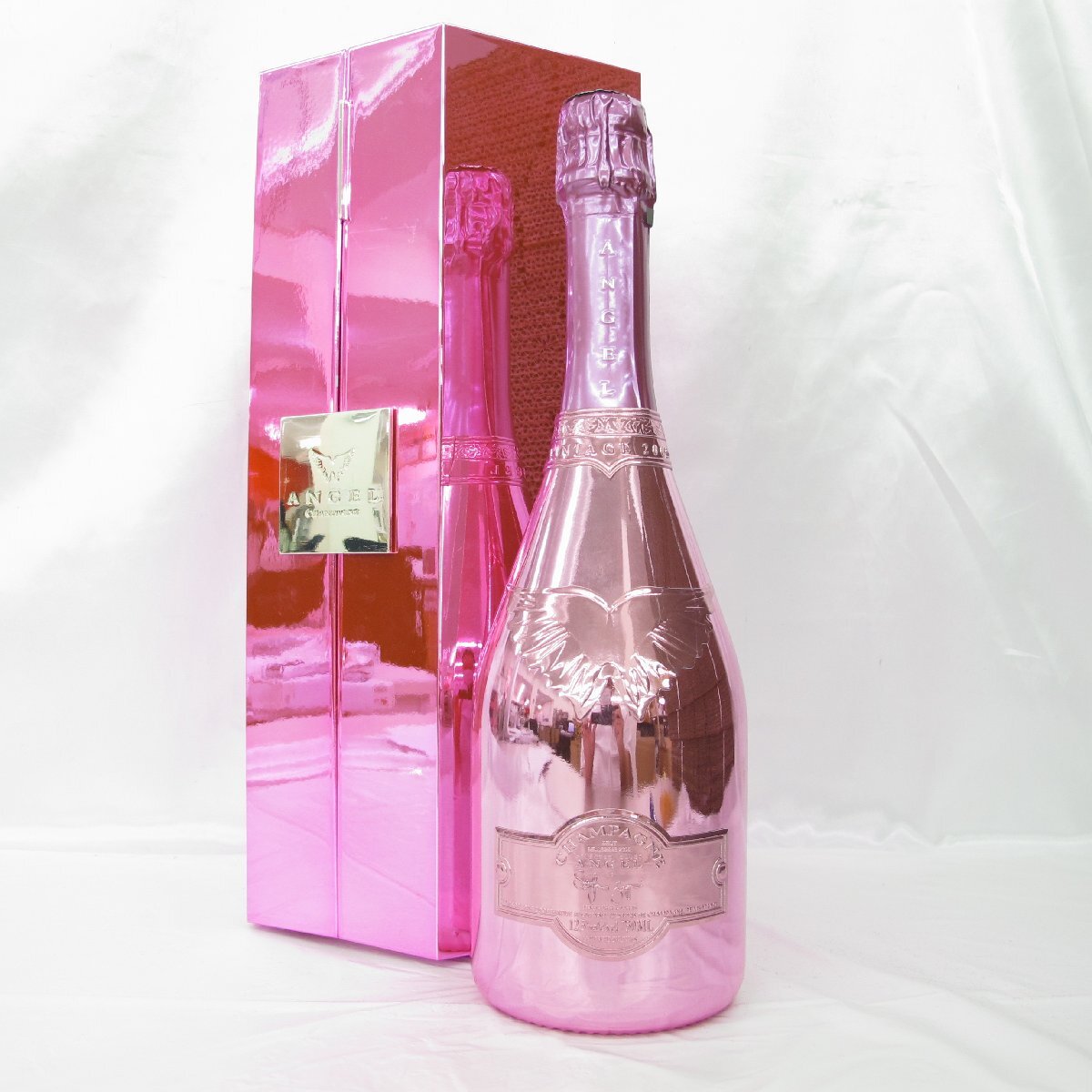 【未開栓】ANGEL エンジェル ブリュット ヴィンテージ 2005 ピンク シャンパン 750ml 12.5% ケース付 11847558 0513