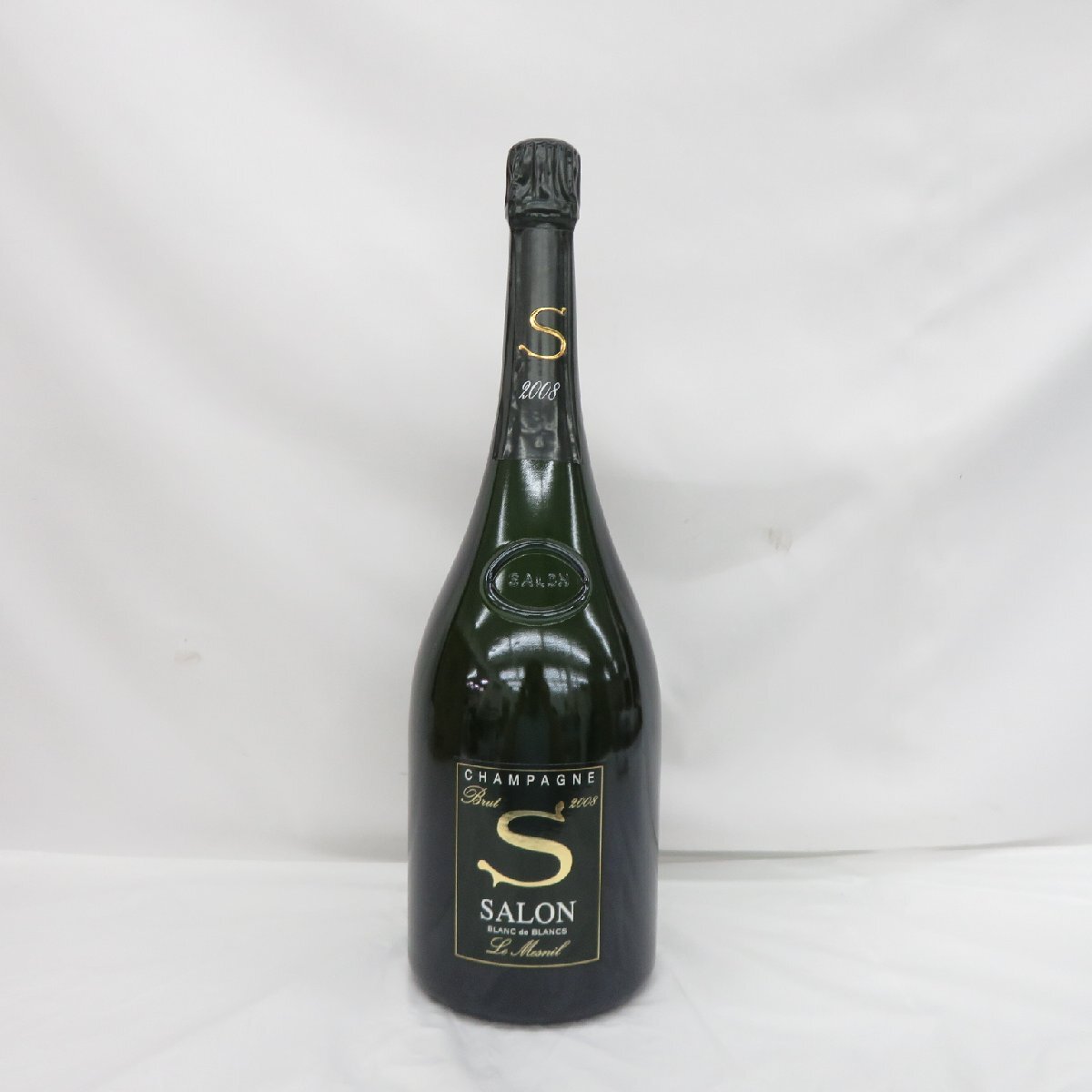 【未開栓】SALON サロン ブラン・ド・ブラン 2008 マグナムボトル シャンパン 1500ml 12％ 11842404 0514
