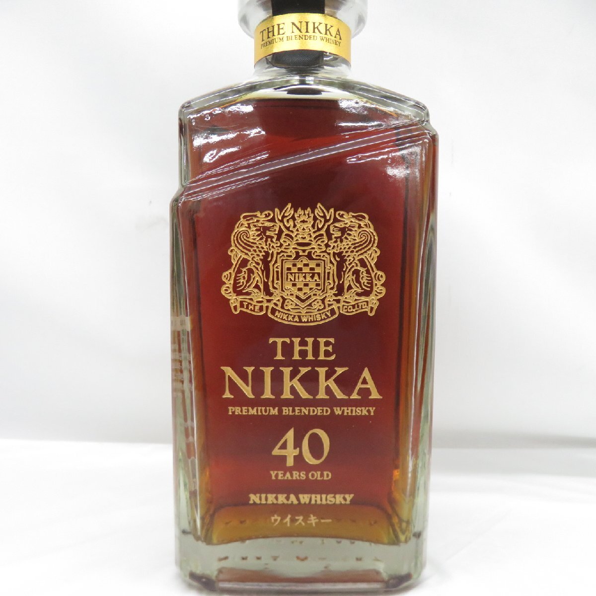 未開栓】NIKKA ザ・ニッカ 40年 プレミアム ブレンデッド