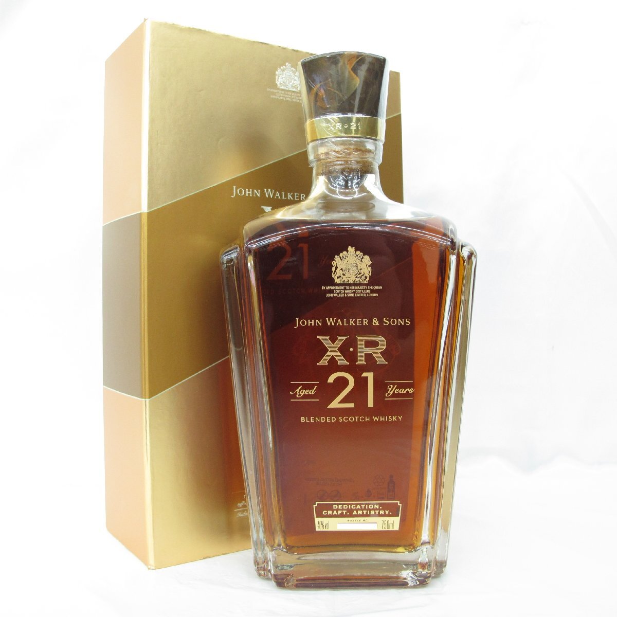 未開栓・古酒】ジョニーウォーカー 12年 ブラックラベル 4.5L