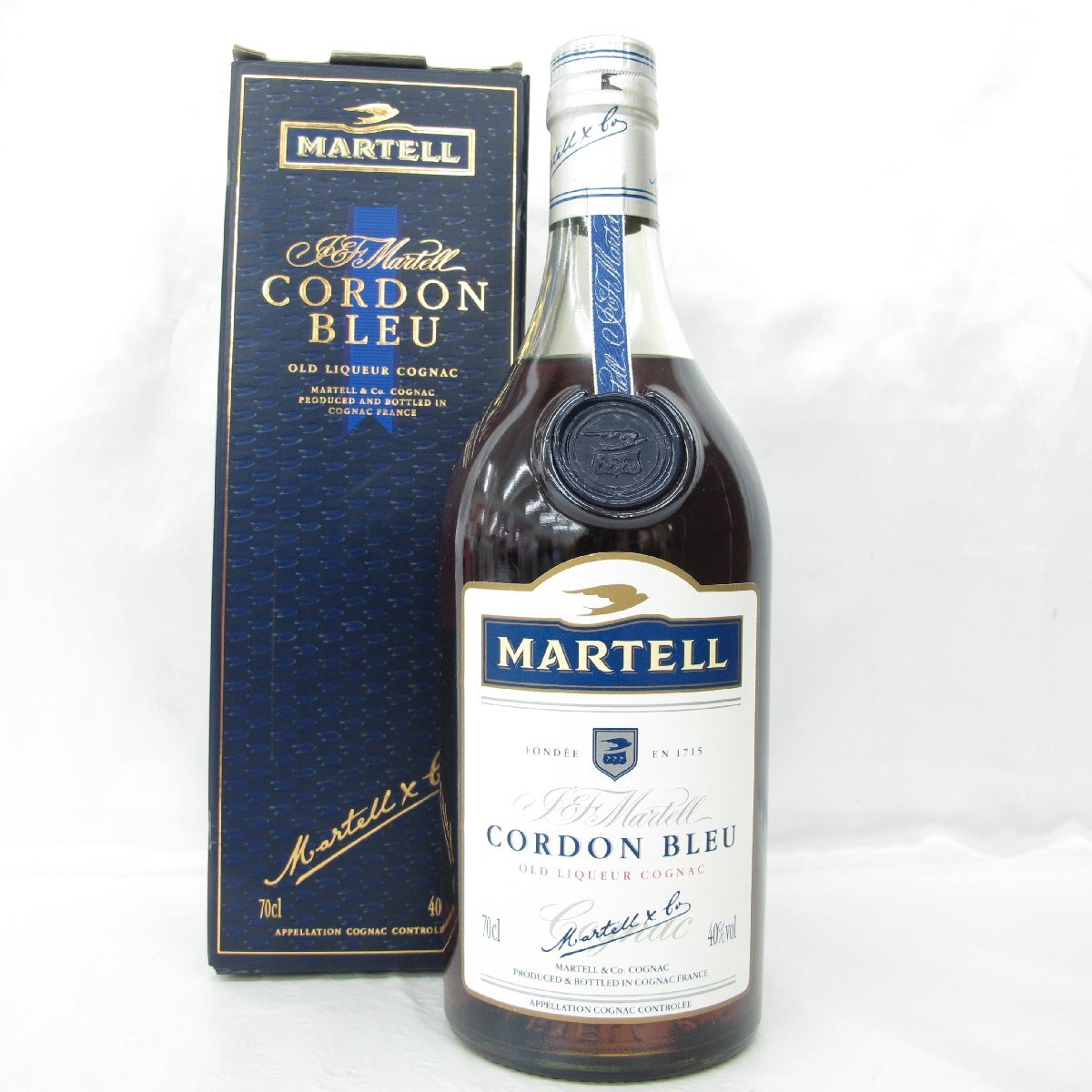 【未開栓】MARTELL マーテル コルドンブルー オールドリキュール グリーンボトル ブランデー 700ml 40% 箱付 11842988 0514