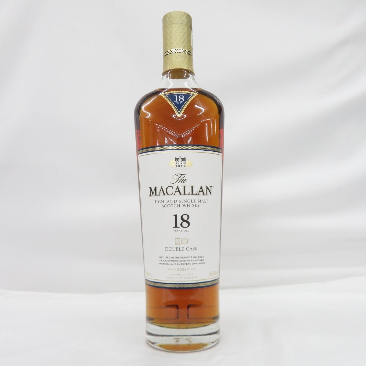 未開栓】The MACALLAN ザ・マッカラン ダブルカスク 18年 2023