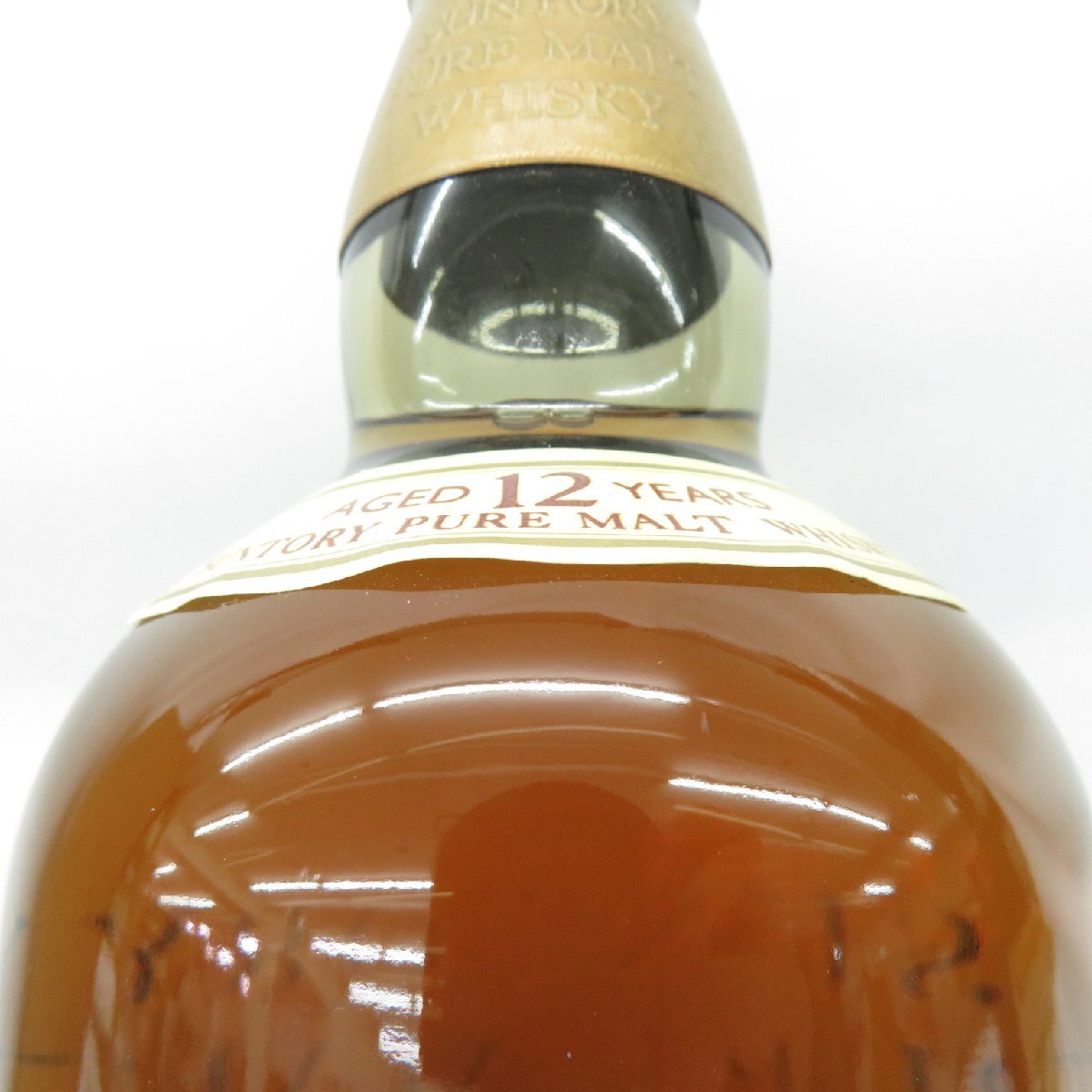 未開栓】SUNTORY サントリー 山崎 12年 ピュアモルト ウイスキー