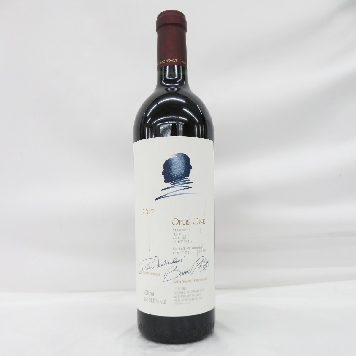 高評価アイテム 未開栓】OPUS ONE オーパスワン 2017 赤 ワイン 750ml 14 ワイン