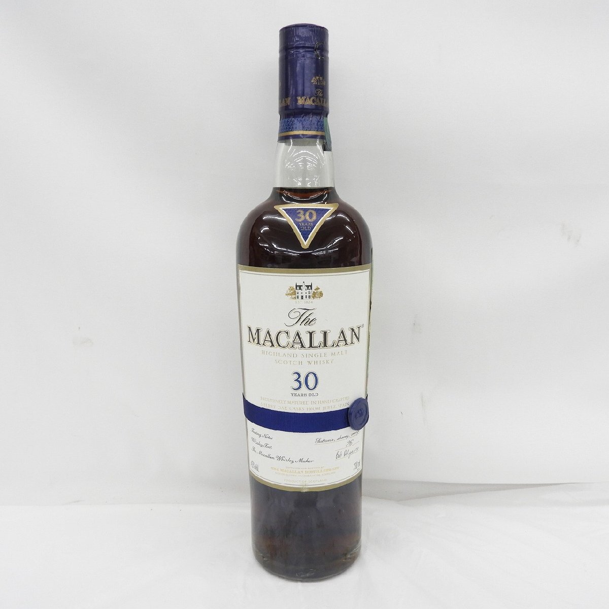 未開栓】The MACALLAN ザ・マッカラン シェリーオーク 30年