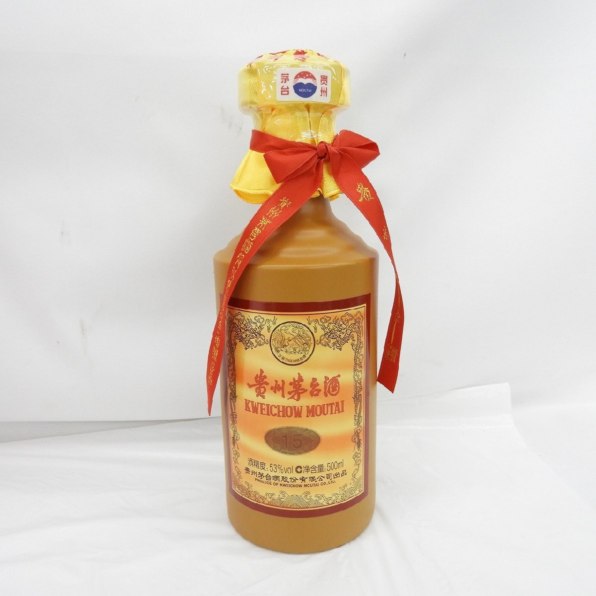 未開栓】貴州茅台酒 マオタイ酒 15年 2024 MOUTAI KWEICHOW 中国